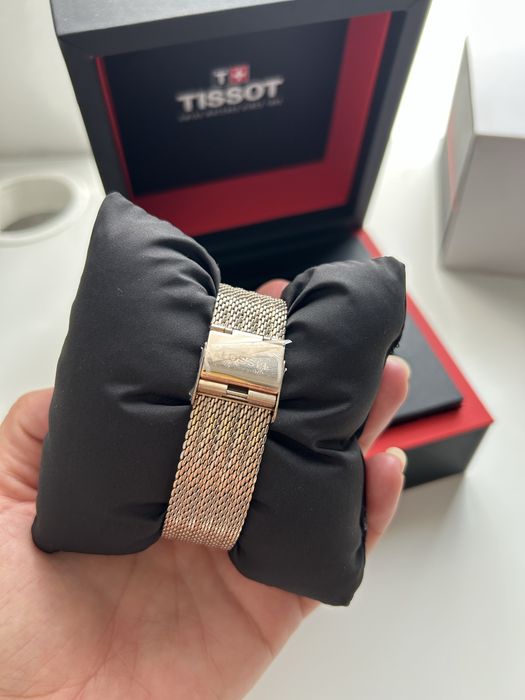 Tissot PR100 Chronograph Rose Gold Mesh