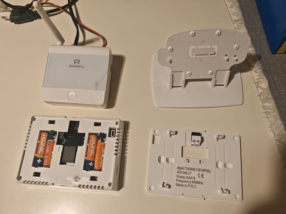 Termostat wireless + Smart cu aplicație NOU