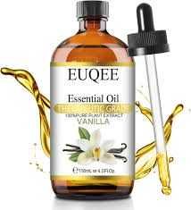 EUQEE Ulei estential 118ml Vanilie, sandalwood, Franckincense