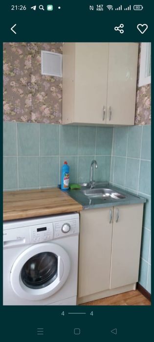 1 ком квартира возле озера