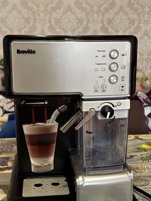 Espressor semi-automat Prima Latte Argintiu Breville