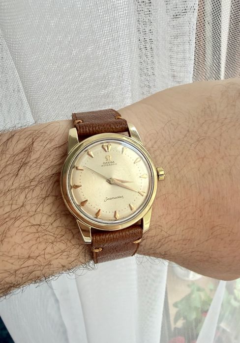 Ceas Omega Seamaster “Big Seahorse” 1958 – Original Two Tone Dial