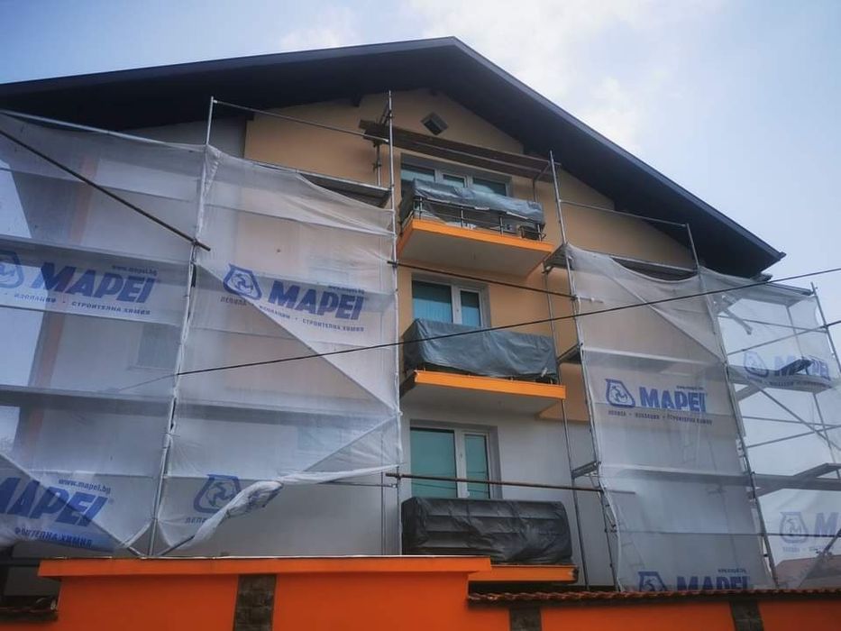 Рамково фасадно скеле  под наем!