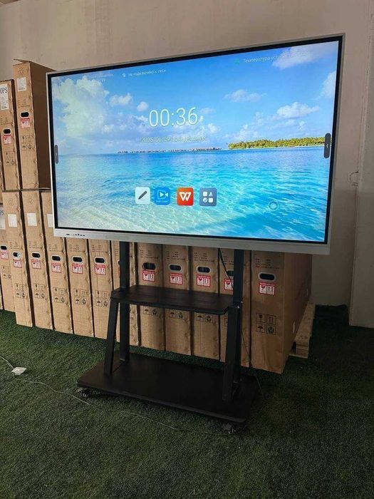 Интерактивный панель 65 до 100 все размеры 4К Android Windows Доставка