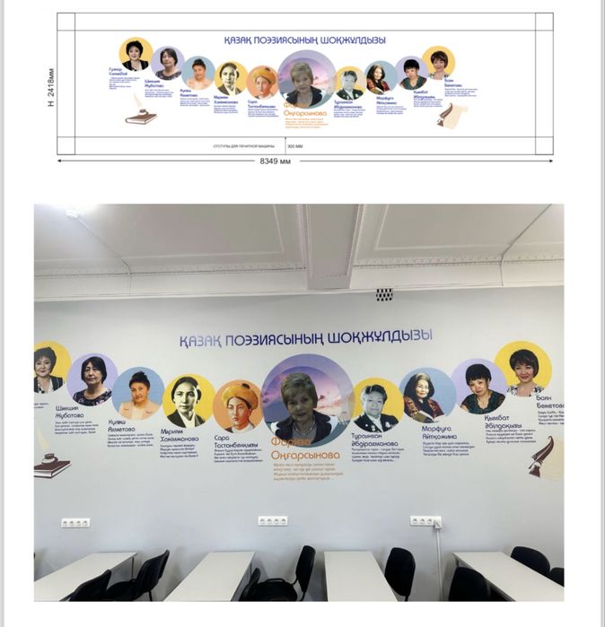 Продам настенный 3д принтер, б/у, 2млн