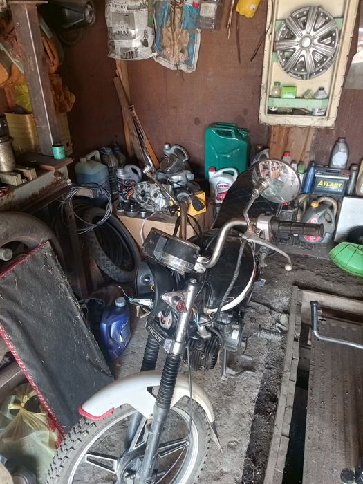 Мотоцикл альфа 110 куб состояние нормальное