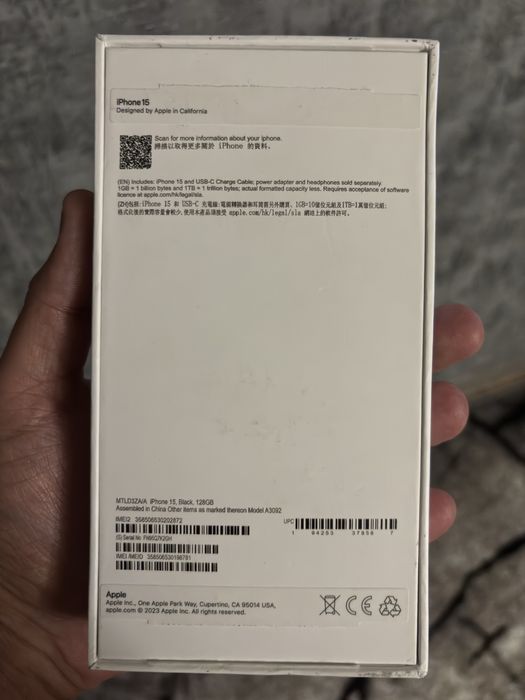 iPhone 15,новый.
