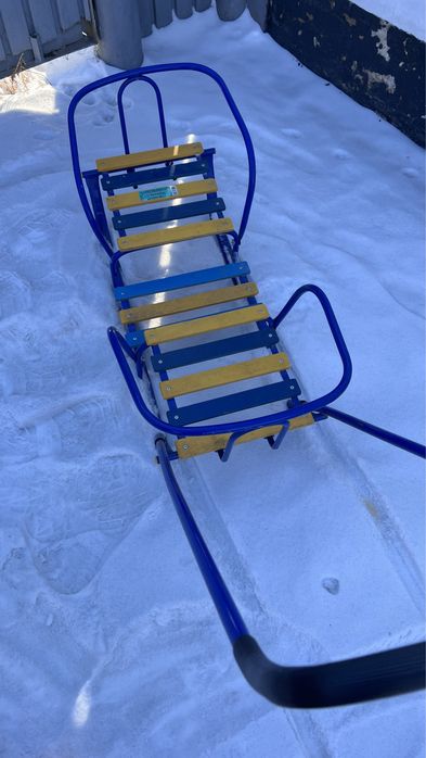 Санки двухместные