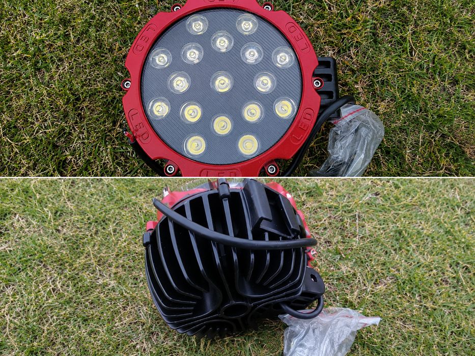 Set 2 Proiectoare LED Rotunde 7 Inch 10-60V Offroad