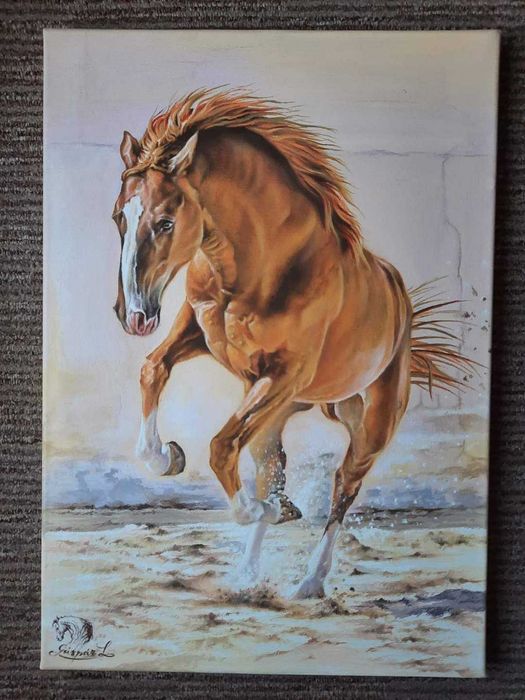 picturi icoane acril diverse detalii in descriere