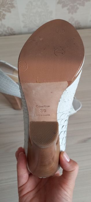 Туфли Calvin Klein белые (оригинальные)