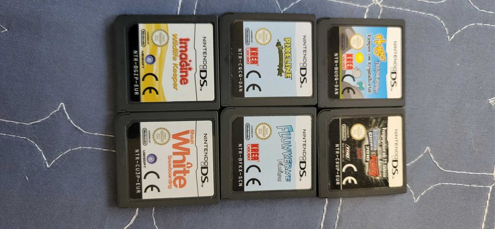 Nintendo DS jocurii  diferite 100 lei 6 bucatii