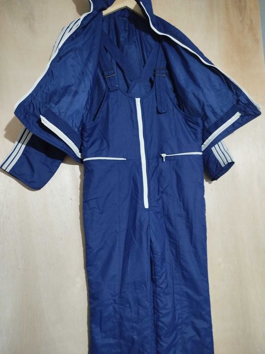 combinezon costum doua piese ski salopeta si geaca