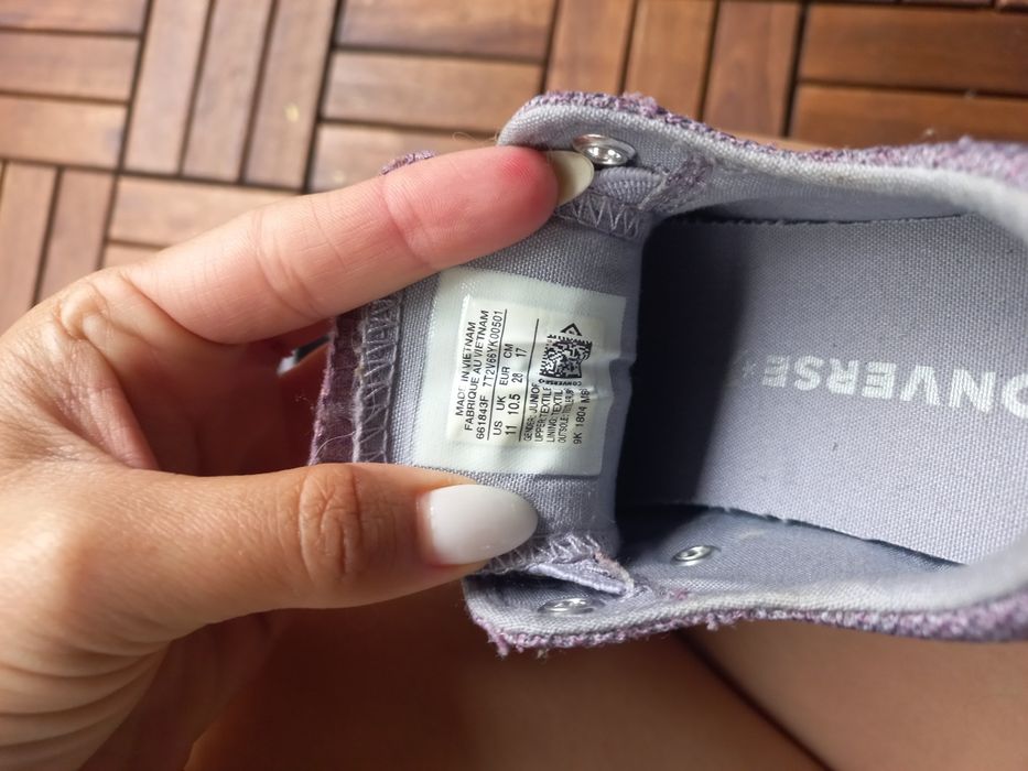 Tenisi Converse fete mov