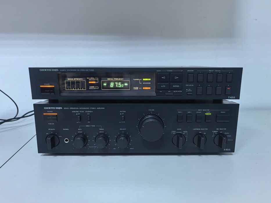 Amplificator Onkyo Integra A8015 si tuner T4015 made in Japan