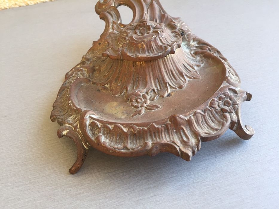 барокова мастилница от месинг