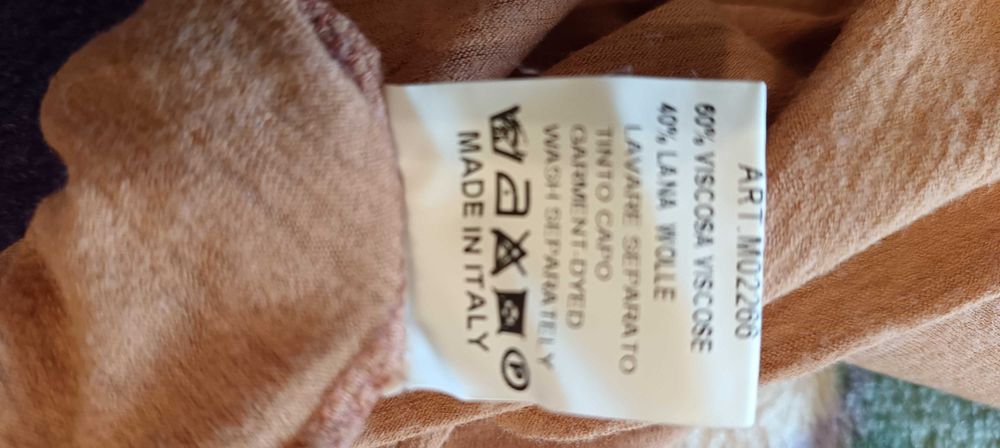 Оригинална тениска MANILA GRACE – вискоза & вълна | S / XS