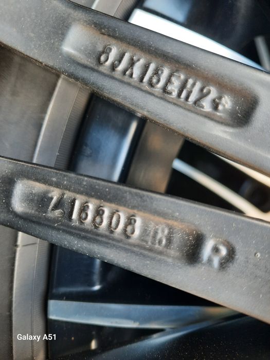 Ляти джанти с гуми 5×112 , 18цола