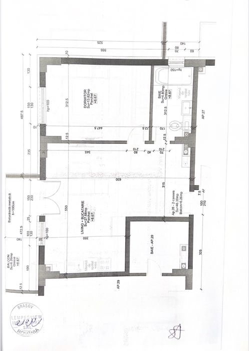 Apartament cu 2 camere de vanzare