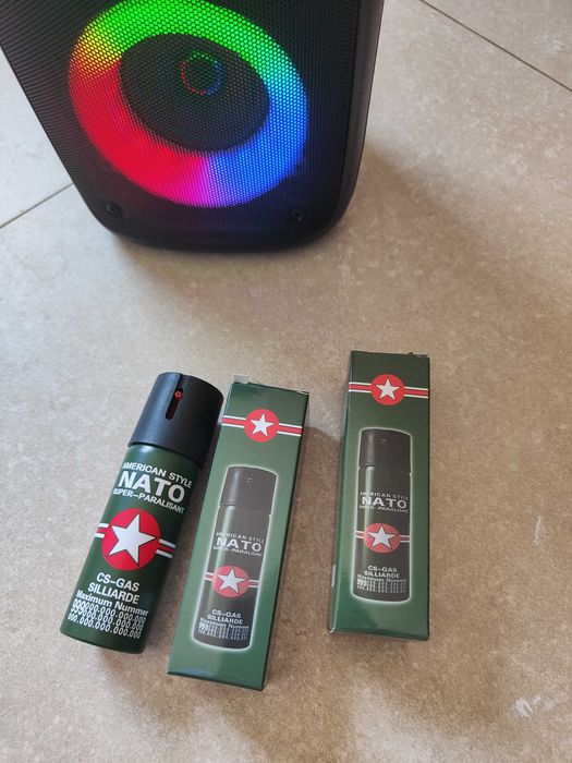 Spray Nato 60 ml x2, Spray Piper made in Germany