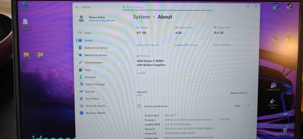 Laptop Lenovo Ideapad Gaming 3