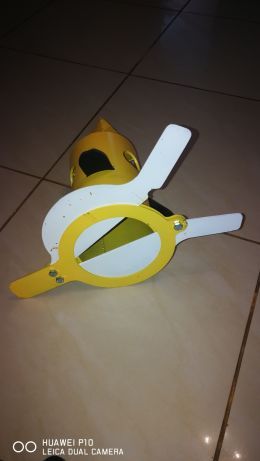 Dispozitiv golire saci azot  big bag cu adaptor pt furtun ,metalic