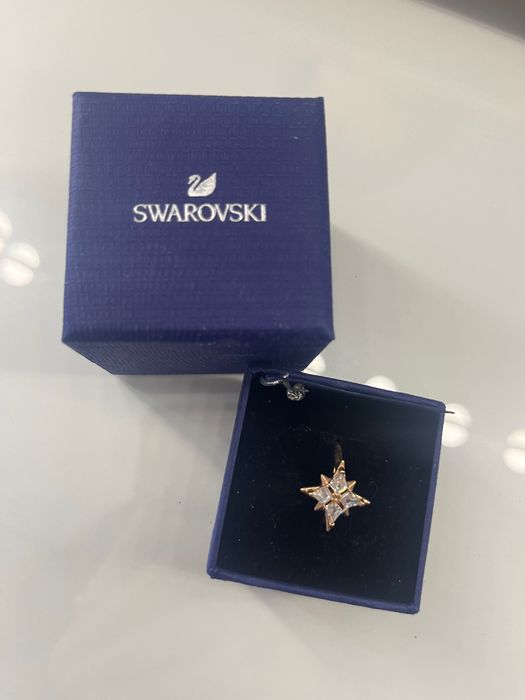 Нов пръстен Swarovski розово злато
