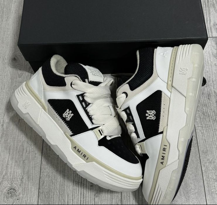 Amiri ma-1 alb cu negru