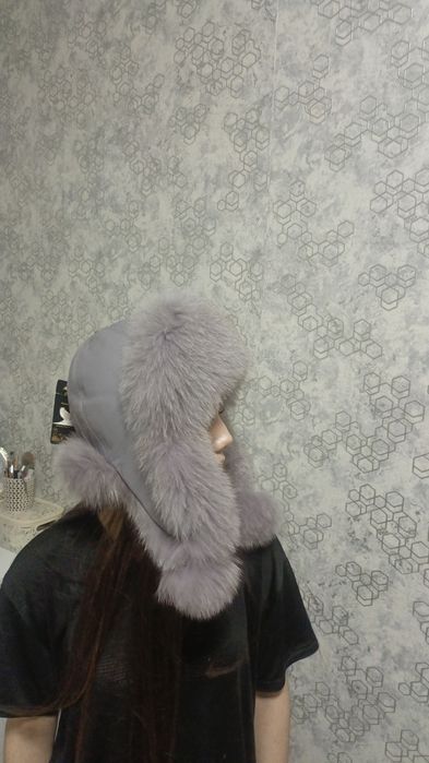 Шапка ушанка женская зимняя