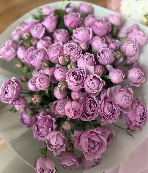 Свежие букеты цветов