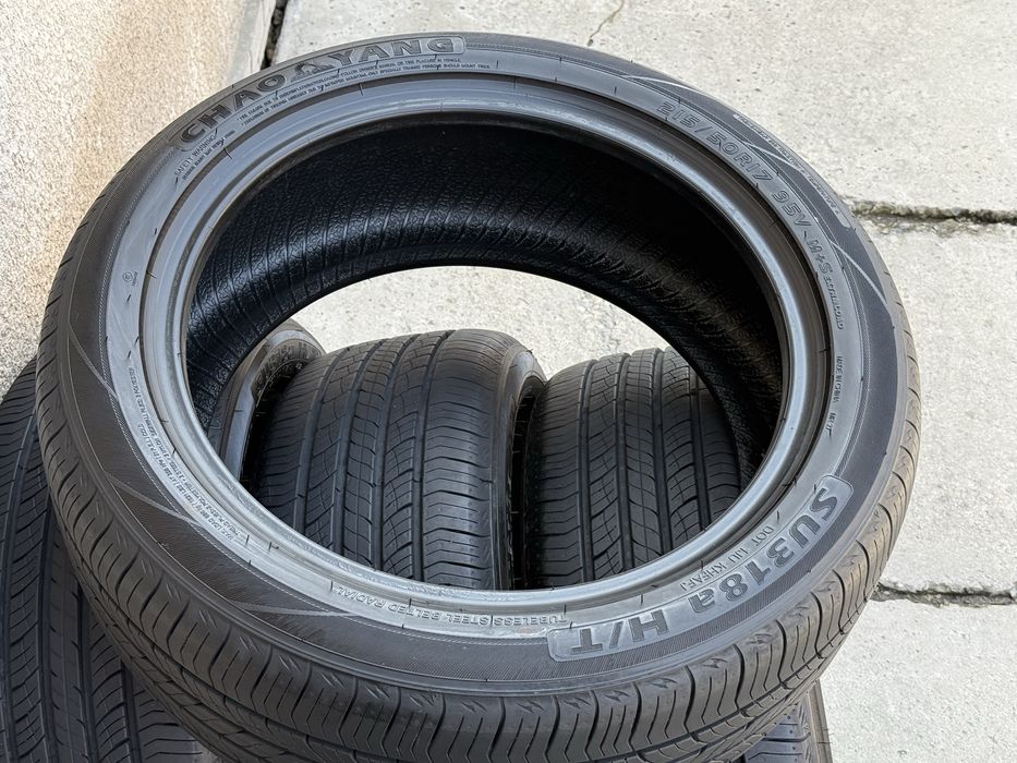 215|50 R17. Комплект летних шин.