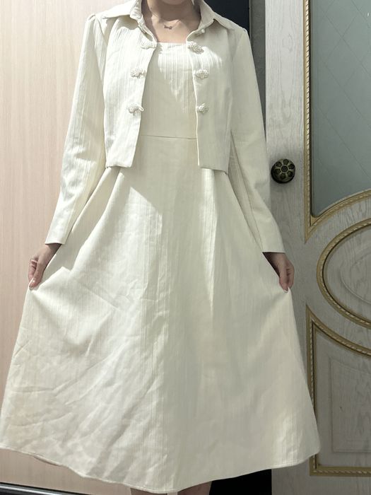 одежда платье с костюмом