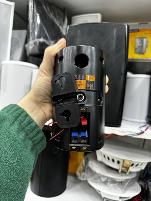 Потолочные и навесные динамики, фоновая акустика для заведений