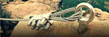 Трос Зажим Канат коуш закрепления