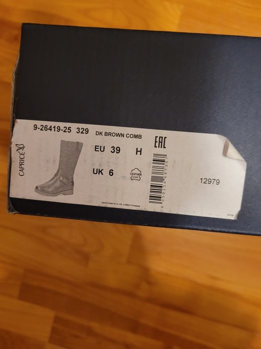 Cizme Caprice îmblănite mărimea 39