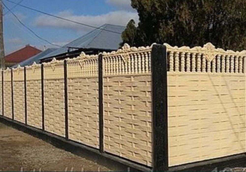 Еврозабор Ворота Ограда Шлакоблок Цемент Коршау Варота