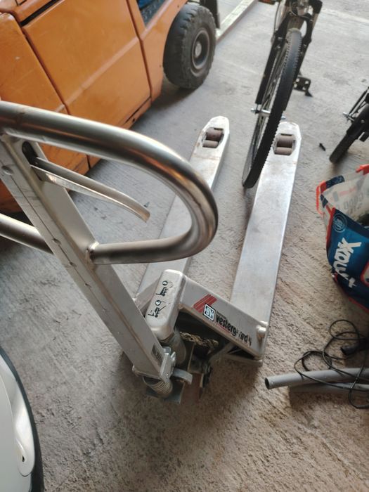 Transpalet inox alimentar