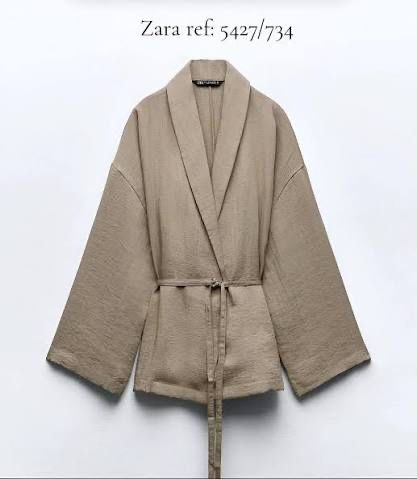 Ленено кимоно Zara