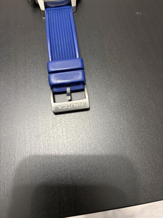 Ceas Nautica Chronograph Blue Dial