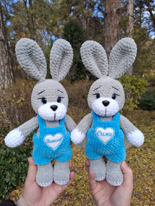 Ръчно плетени играчки на една кука