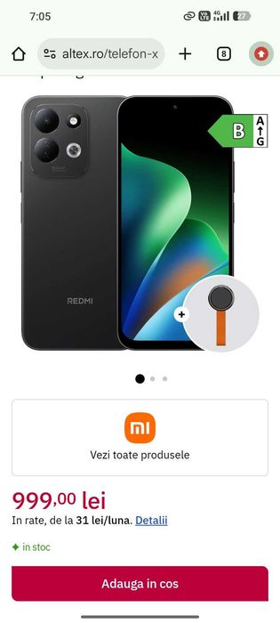 Xiaomi Redmi 17 (128GB) – Ca Nou / Impecabil