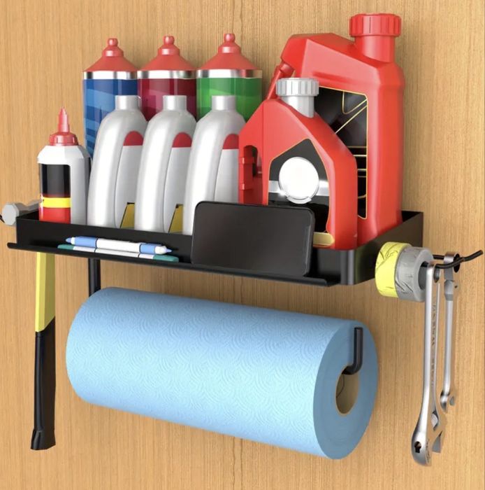 МЕТАЛНА поставка за работна хартия с място за съхранение