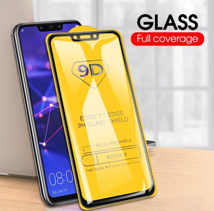 Folie sticla huawei psmart z 2018 plus 2019 mate 10 20 lite pro alb