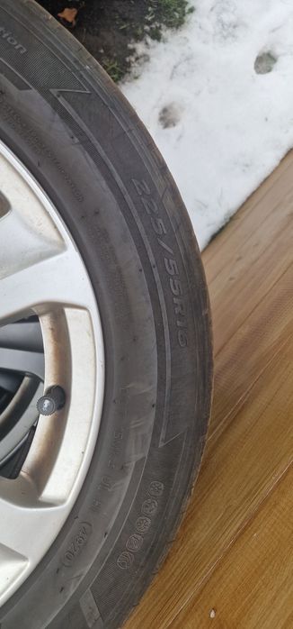 Jante Audi cu cauciucuri de vara 225/55/r16