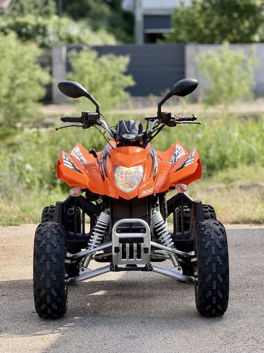Arctic Cat DVX 300 Quad     Inmatriculat Numar Negru