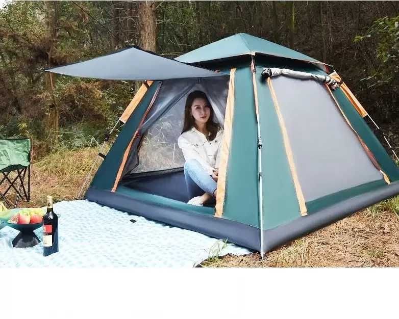 Автоматическая походная Выдвижная палатка для кемпинга, водонепроницае