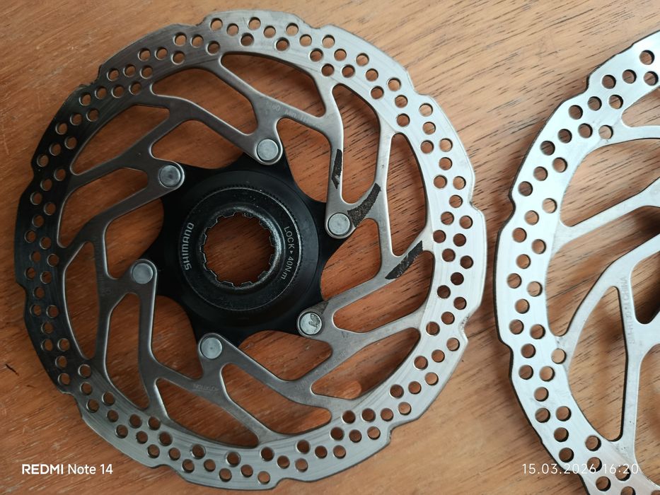 Диск ротор Shimano SM-RT 30 180mm и 160mm.