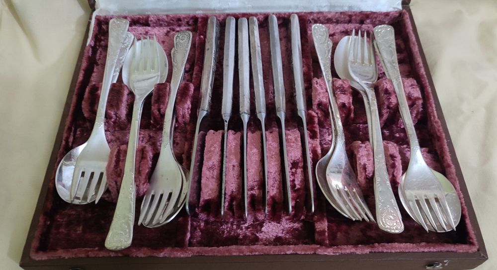 Руски посребрени прибори за хранене