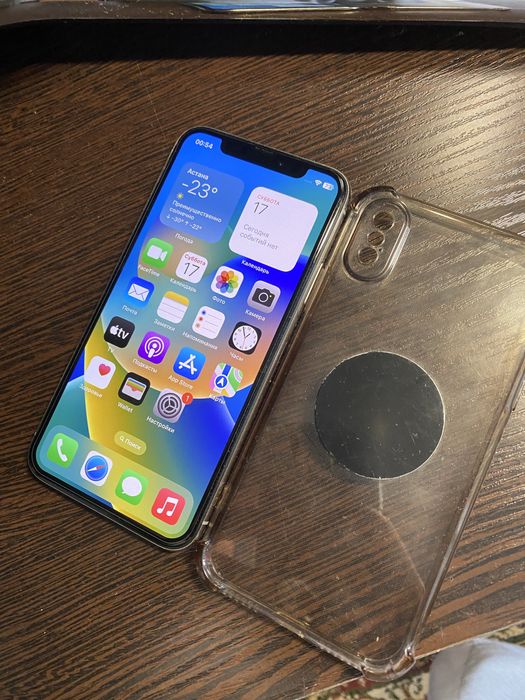 Айфон X 64gb 75% В идеале