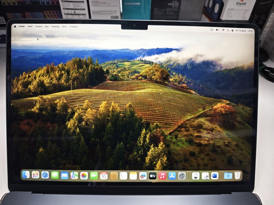 MacBook Air 15 M3 8GB/256GB 12 cycle 100%